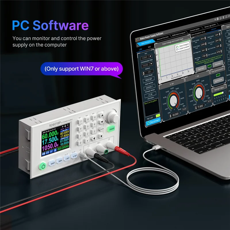 T24C RD6018P-W 5 أرقام عرض تيار مستمر خطوات قابلة للتعديل أسفل الجهد موفر طاقة تنظيمي محول فرق الجهد أداة إصلاح الكمبيوتر المحمول #6