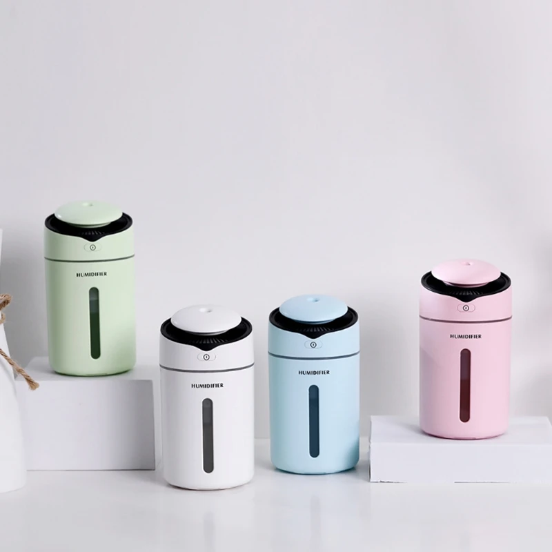 

Mini Air Humidifier For Home Office USB Bottle Aroma Diffuser LED Light Spray Mist Maker Humidification Gift