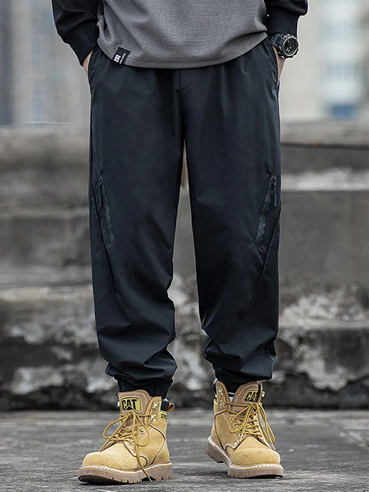 

Мужские ботинки, брюки с флисовой подкладкой, осенне-зимние водонепроницаемые рабочие брюки для альпинизма, свободный крой, эластичный пояс