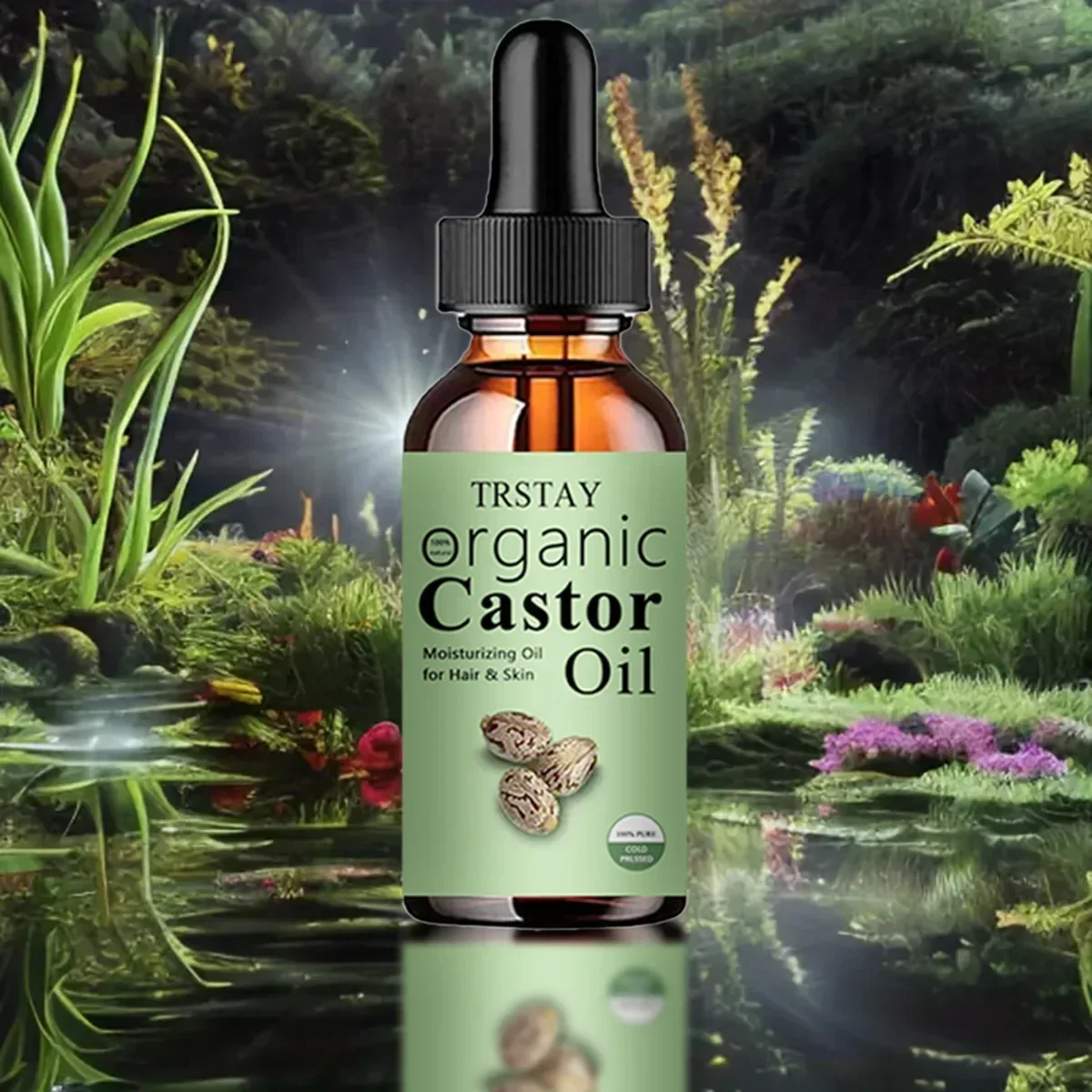 

TRSTAY 100% PURE CASTOR OIL Hydrating Skin with Castor 0il Excellent Natural Skin Moisturizer