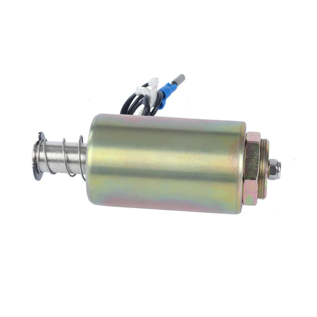 25Mm Long Stroke Linear Solenoid 9v 12v 24v Dc 45N Force Strong Pull Push Tubular Solenoid image 2