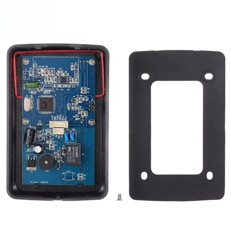 الأمن الذكي قفل باب واحد مستقل البلاستيك نظام التحكم في الوصول إلى بطاقة القرب RFID مع لوحة المفاتيح