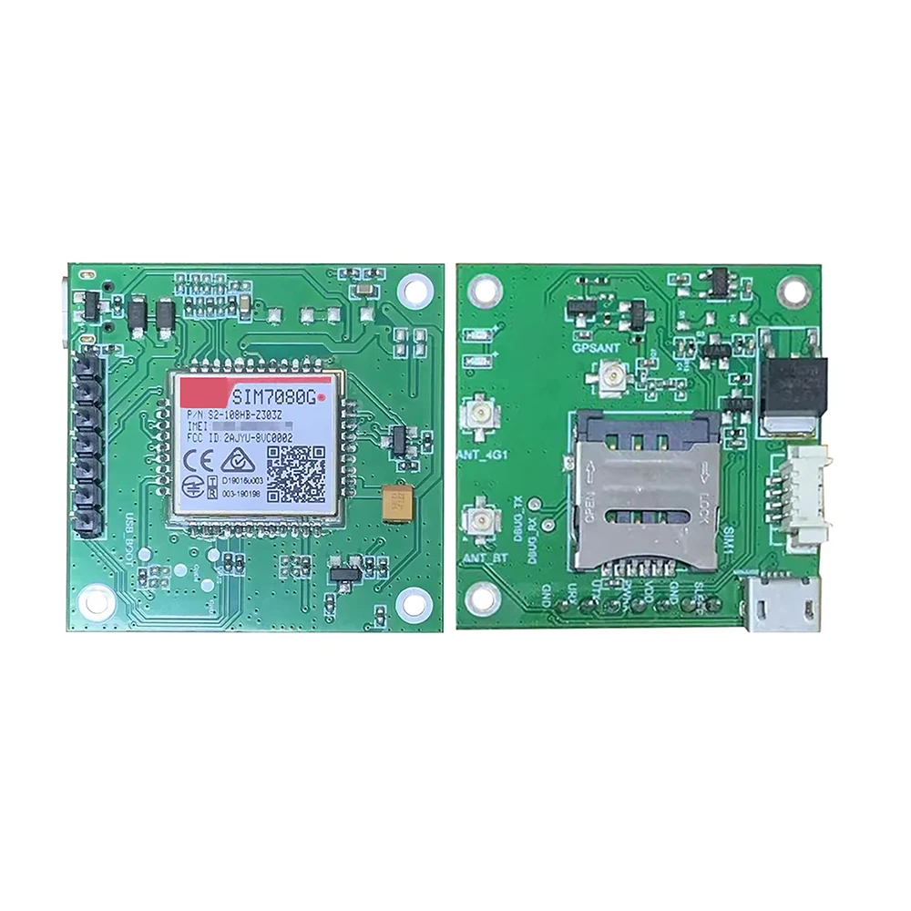SIMCOM-placa central SIM7080G con antena 4G GPS, multibanda, LTE, LPWA, CAT-M, nb-iot, módulo de modo Dual, receptor GNSS, Compatible con SIM868