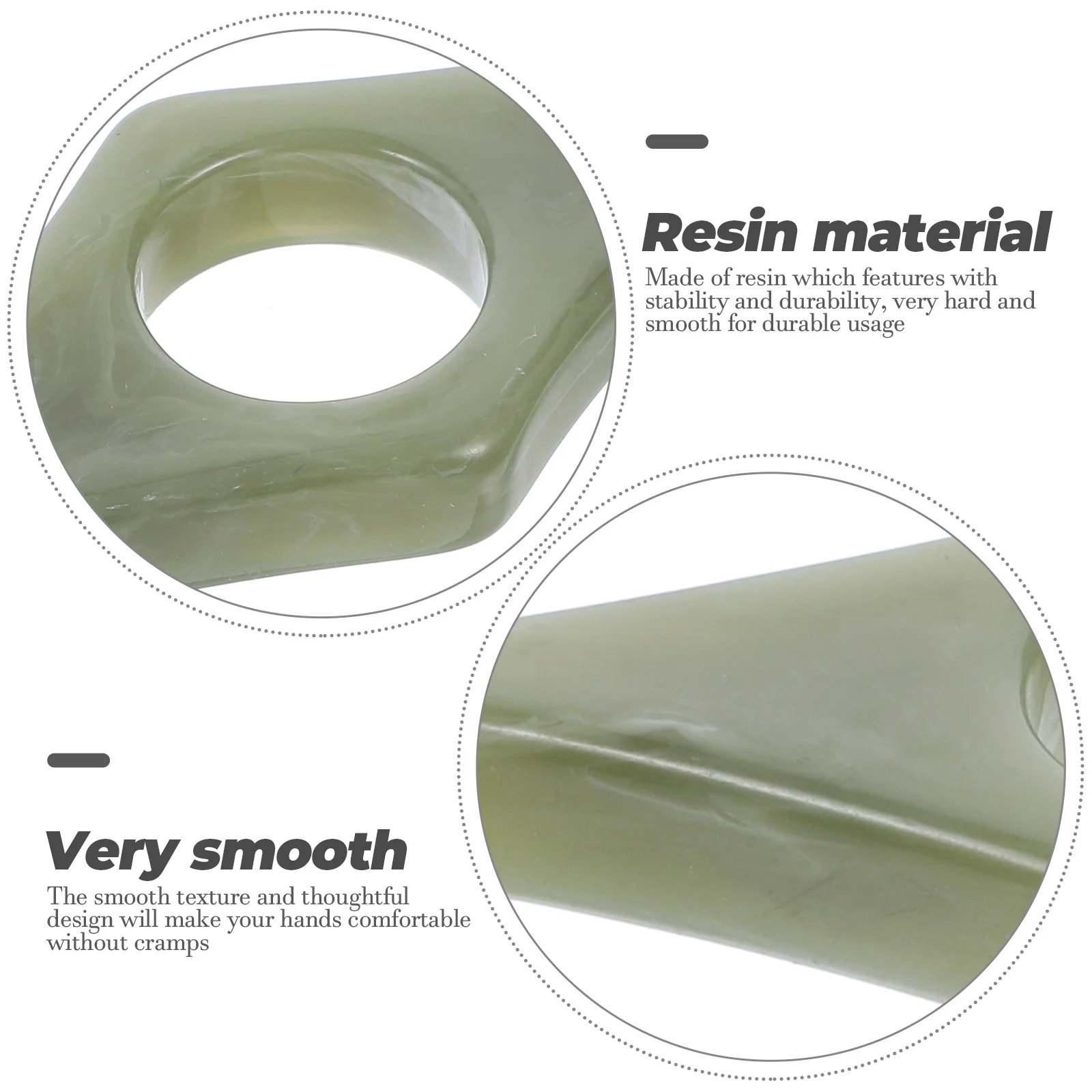 

6 Pcs Thumb Book Support Page Holder Resin Household Reading Accessories Spreader for