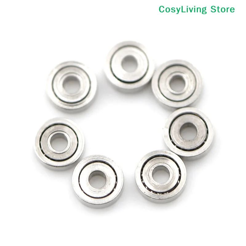 10Pcs Mini 681ZZ Ball Bearings Metal Open Micro Bearing Miniature 1x3x1mm
