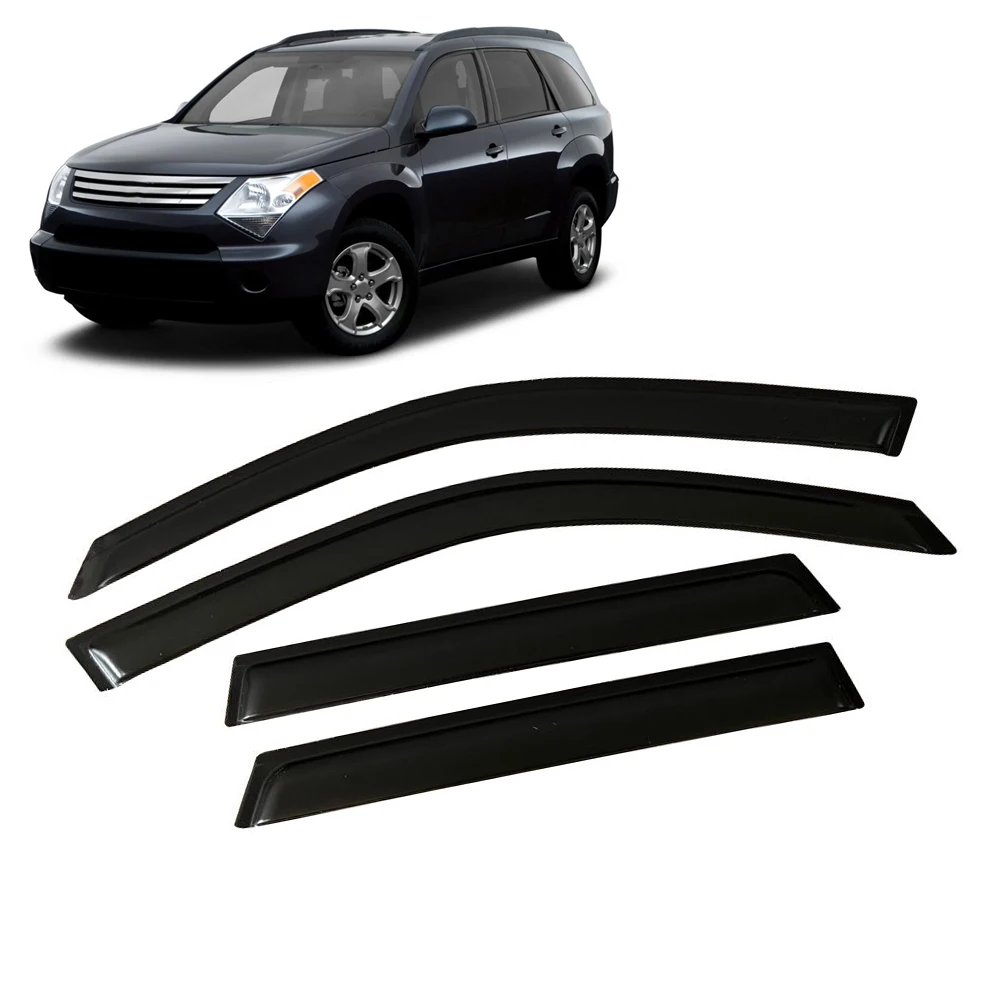 

For SUZUKI XL-7 1998-2009 Car Side Window Visor Sun Rain Guard Shade Shield Shelter Protector Cover Frame Accessories