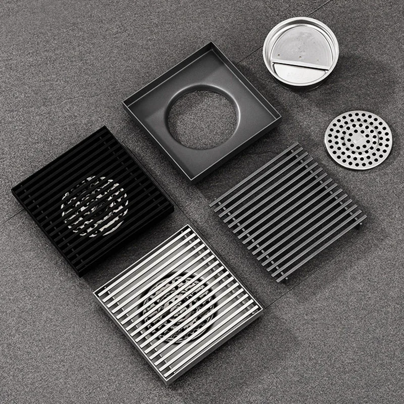 

10cm Stainless Steel Floor Drains Anti-odor Drainer Shower Strainer Cover For Kitchen Hotel Bathroom