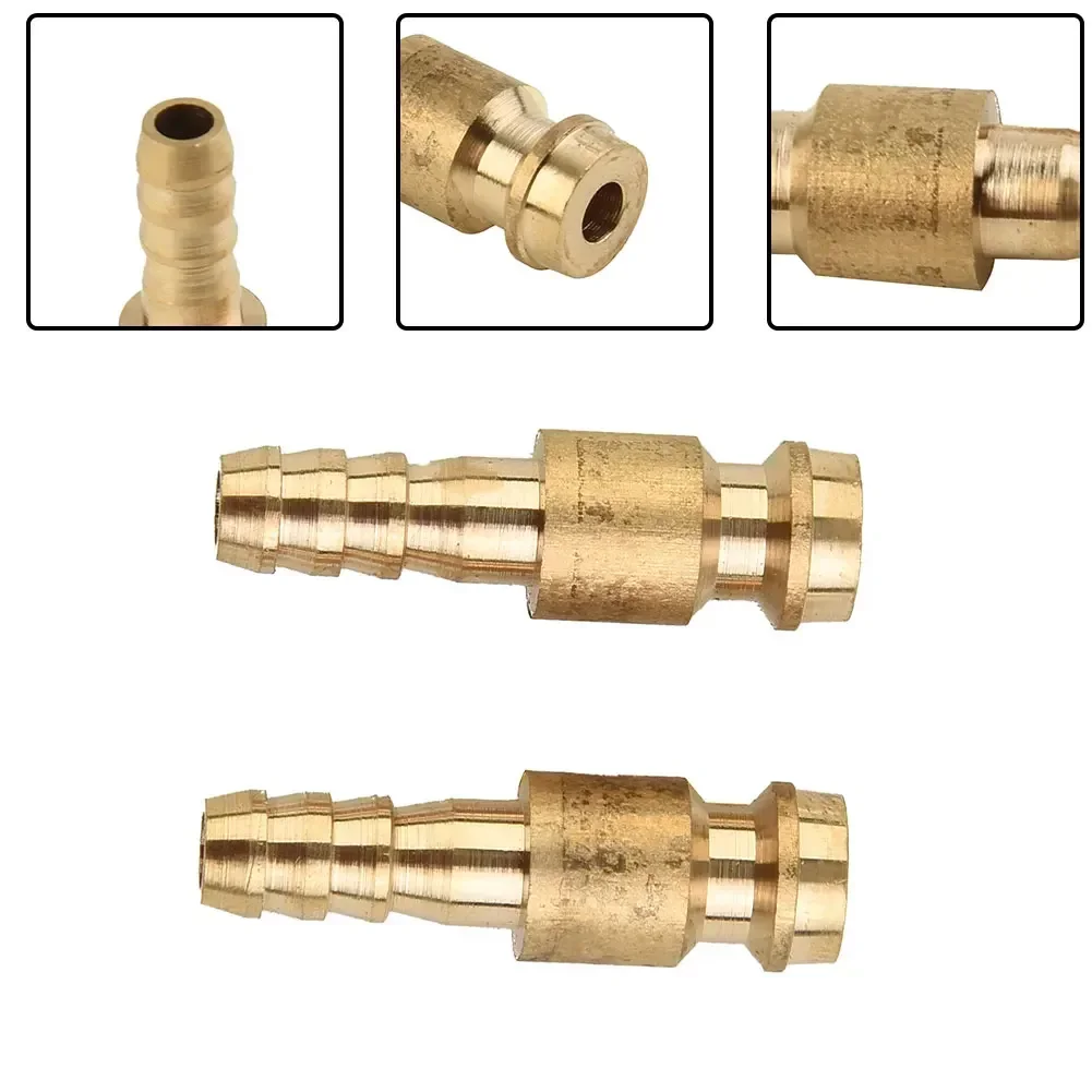 Conector rápido de antorcha para soldadura TIG, macho, Gas y agua, 2 uds., adaptador profesional Universal, rápido, lo más nuevo, duradero