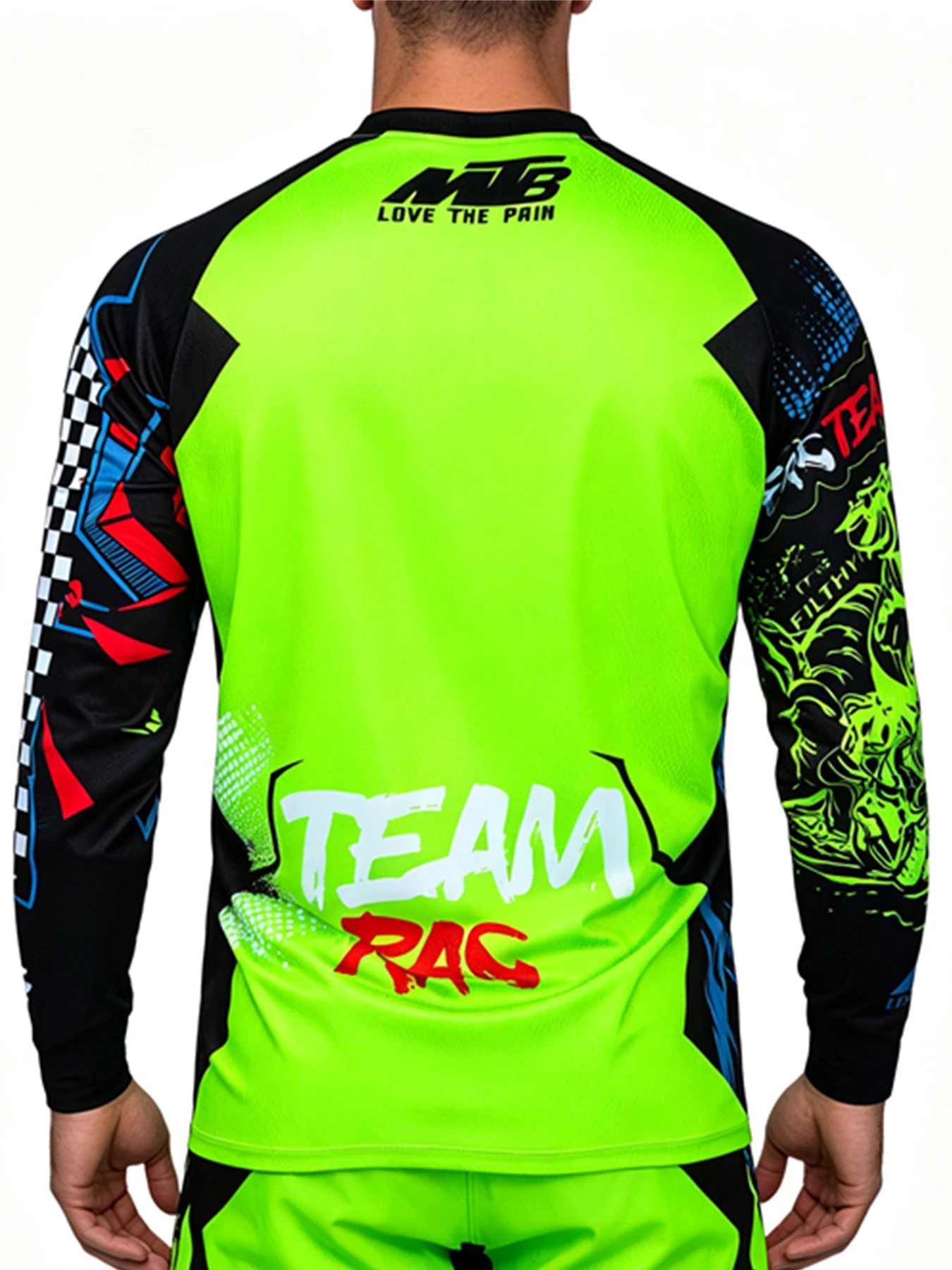 Downhill Jersey Men's Long Sle - огляд і ціна Mountain Biking Long Sleeve Shirt