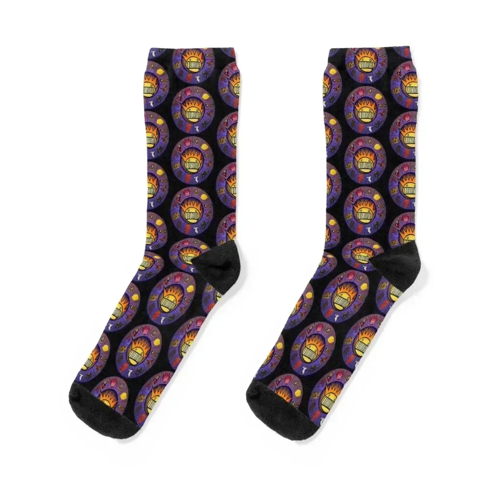 Boognish Rising 2.0 - Horoscope Birth Chart for Ween T-Shirt Socks floral cycling Socks Ladies Men's