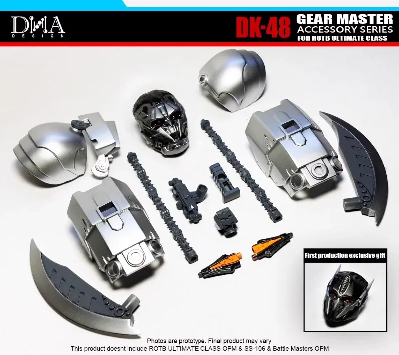 In Stock！DNA Design DK-48 DK48 Upgrade Kits For ROTB Ultimate OP Primal Figure Accessories With Bonus