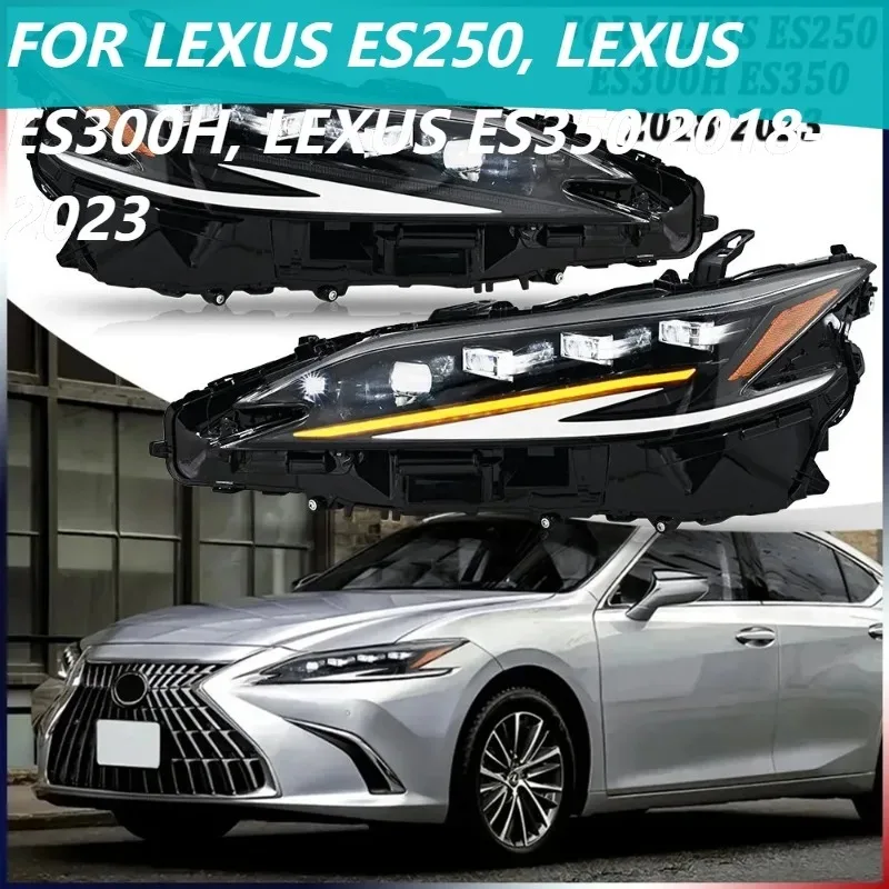 

1 пара светодиодных фар для LEXUS ES250 ES300H ES350 2018-2023-фары проектора с DRL