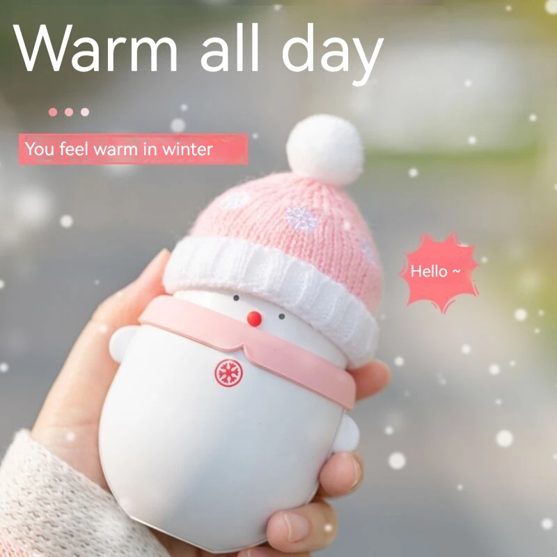 Xue Baoer Warm Hand Treasure Warm Hand Charging 2-in-1 Portable Winter Warmth Gift for Girls Christmas Creative Warm Hand Warmth