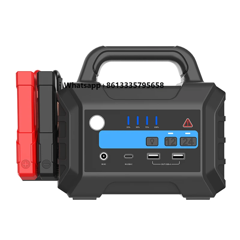 

New Arrivals 43400mAh Car Jump Starter 12V 24V Emergency Car Battery Booster Pack Portable Car Battery Jump Starter Power Bank