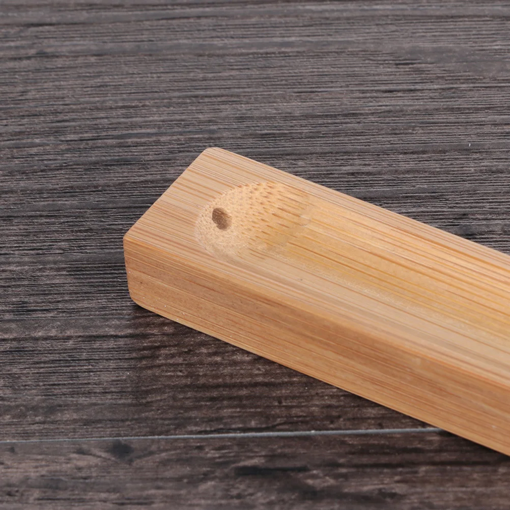 

5Pcs Bamboo Incense Burner Ash Catcher Exquisite Decoration Home Office Bedroom Garden Religious Temple Fragrance