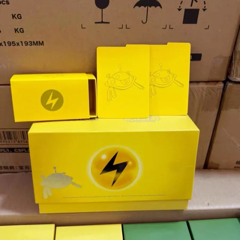 Hot Sale Original Pokémon Trading Cards PTCG Thunder Grass Radiant Energy gift box Collection card Birthday Gift Chinese Version view 6