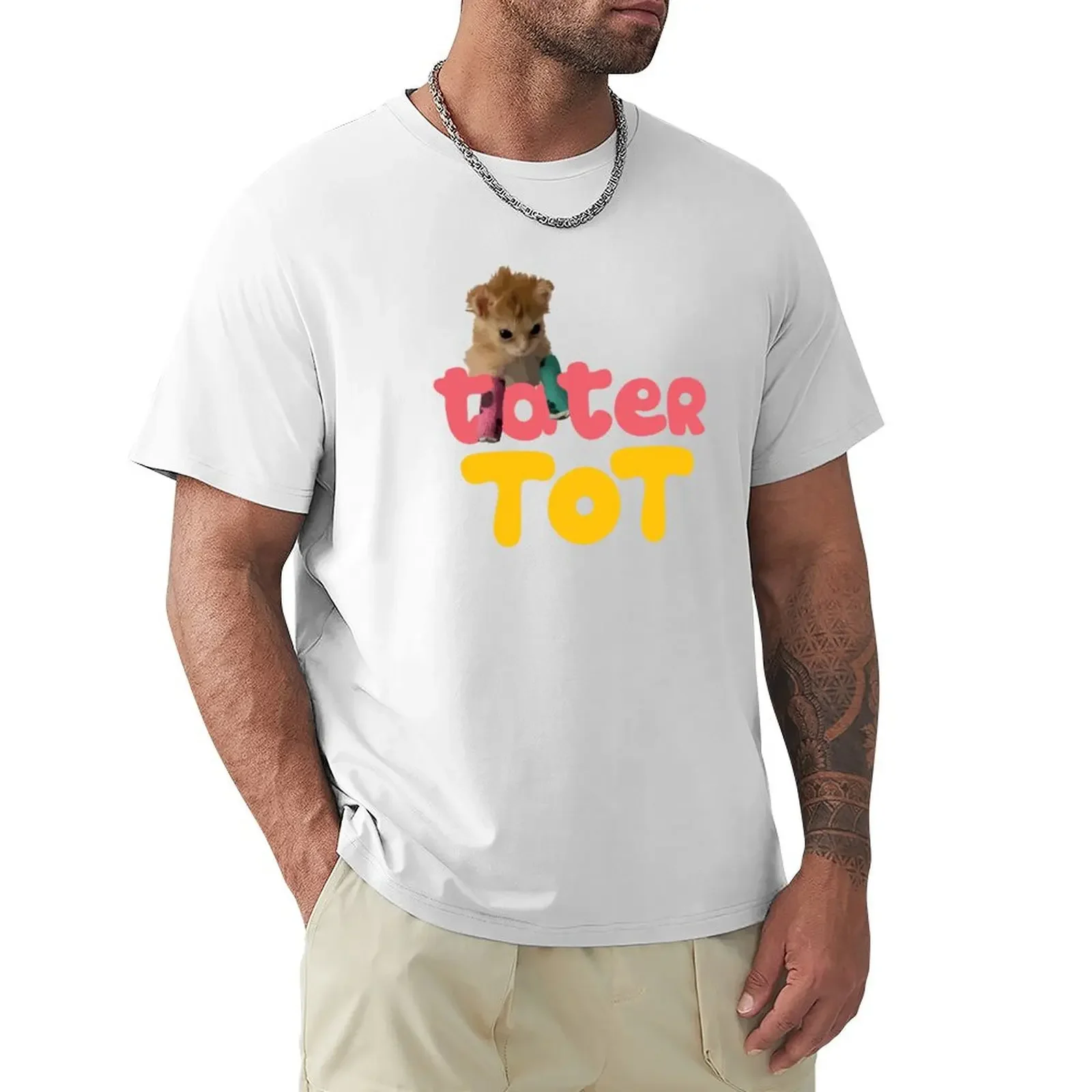 Tater Tot T-Shirt summer top vintage t shirts t shirts for men pack