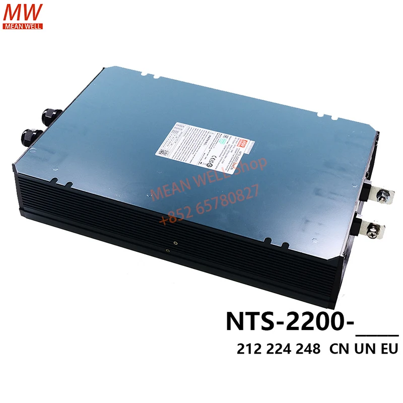 

Original MEAN WELL Switching Power Supply 2200W High Reliable True Sine Wave DC-AC Power Inverter NTS-2200-212 224 248 EU CN UN