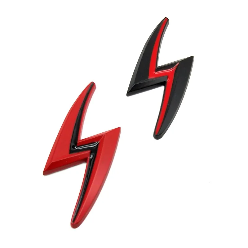 3D Metal Car Sticker lightning Emblem Badge Decal For Nissan Silvia S15 S14 S13 S12 S110 Accessories