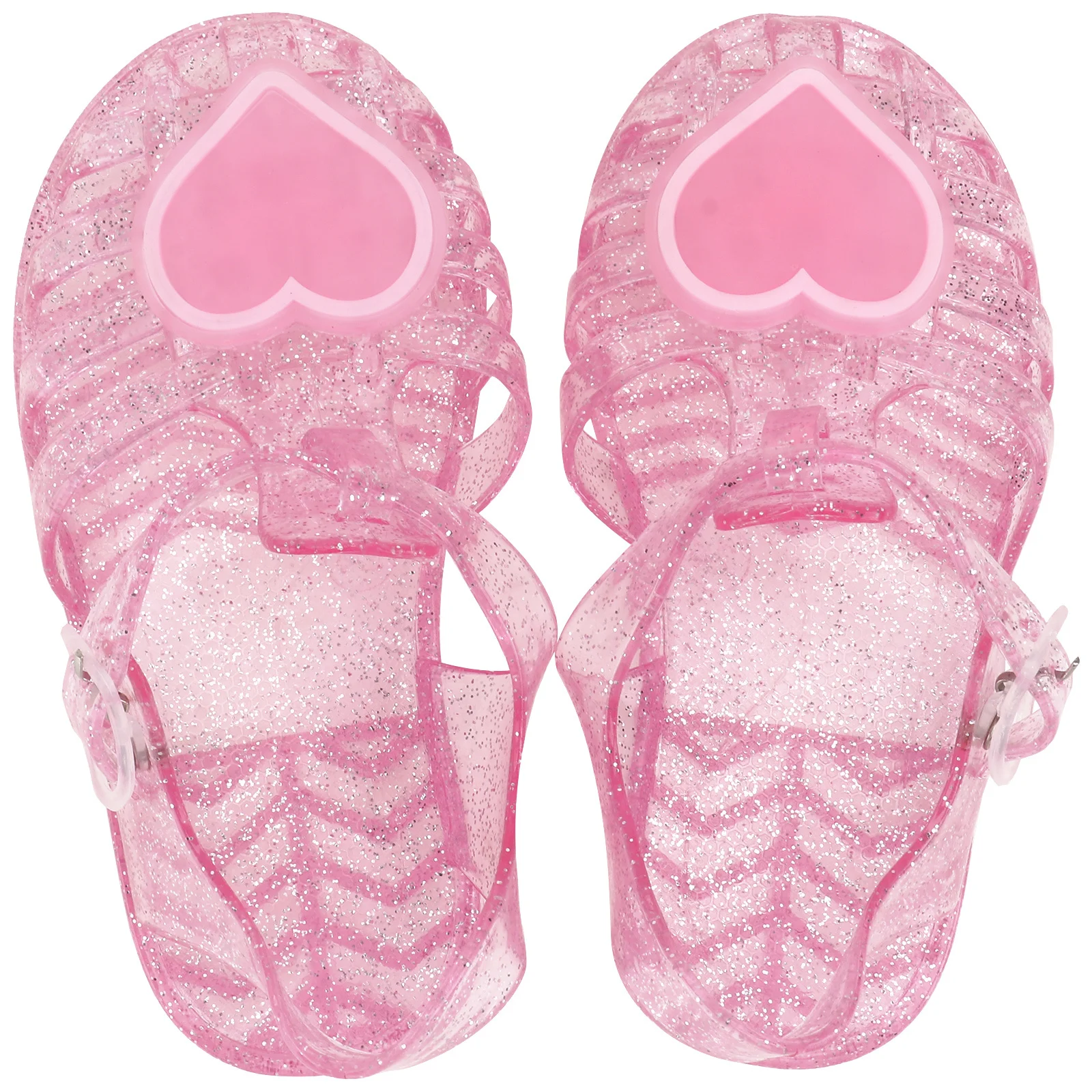 

1Pair Good Quality Material Stable Performance Long Service Life Baby Slippers Sandals Soft-Soled Beach Shoes Red