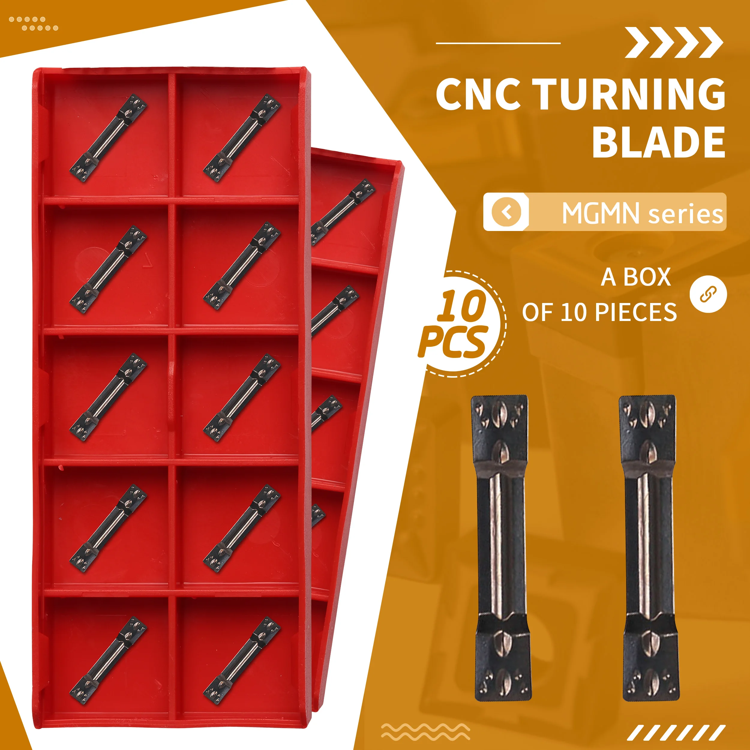 

10Pc MGMN150-G N01 MGMN200 MGMN250 MGMN300-M MGMN400 CNC Lathe Carbide Insert Grooving Turning Tool Cut Aluminum And Also Copper