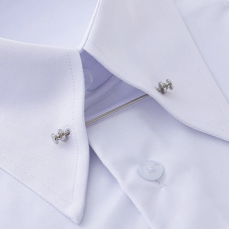 الراقية الرجال طوق إبرة دوامة مشبك للرجال قميص الحد الأدنى هدايا الزفاف هدية رجل الأصفاد الموضة #4