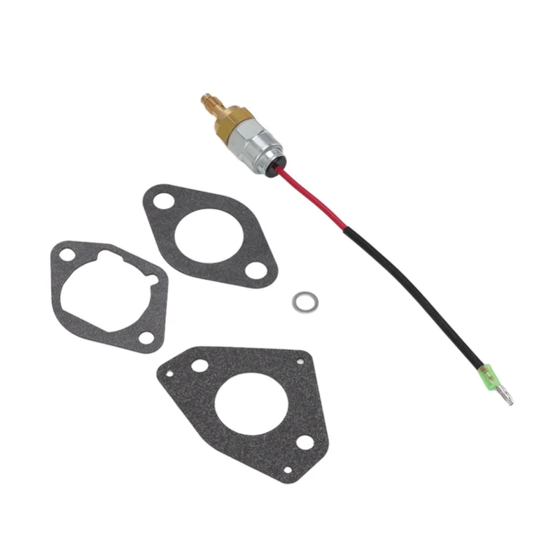 Carburetor Fuel Solenoid Replacement 24 757 45 S With Gaskets For Kohler Command And Courage Engines