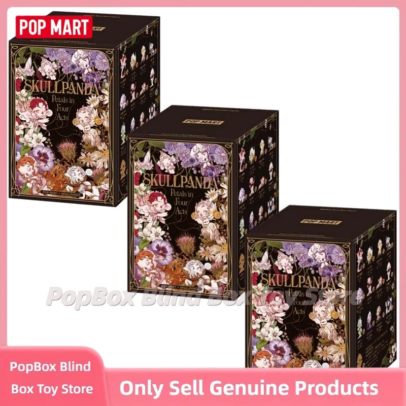 Original POPMART Skullpanda Petals In Four Acts Series Blind Box
