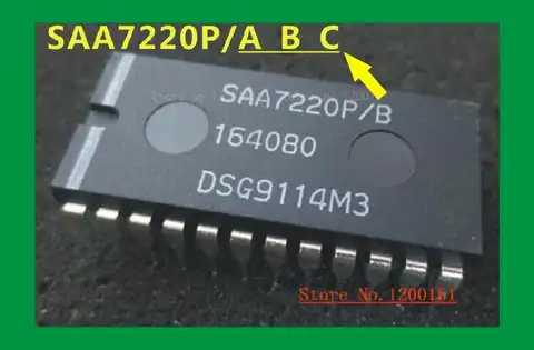 오래된 SAA7220P/A B C DIP24