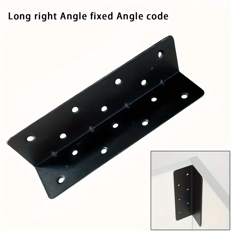 Thickened Extra Large L-shaped Corner Code Garden Fence Bracket Connector 90 Degree Bed Angle Iron Corner Code