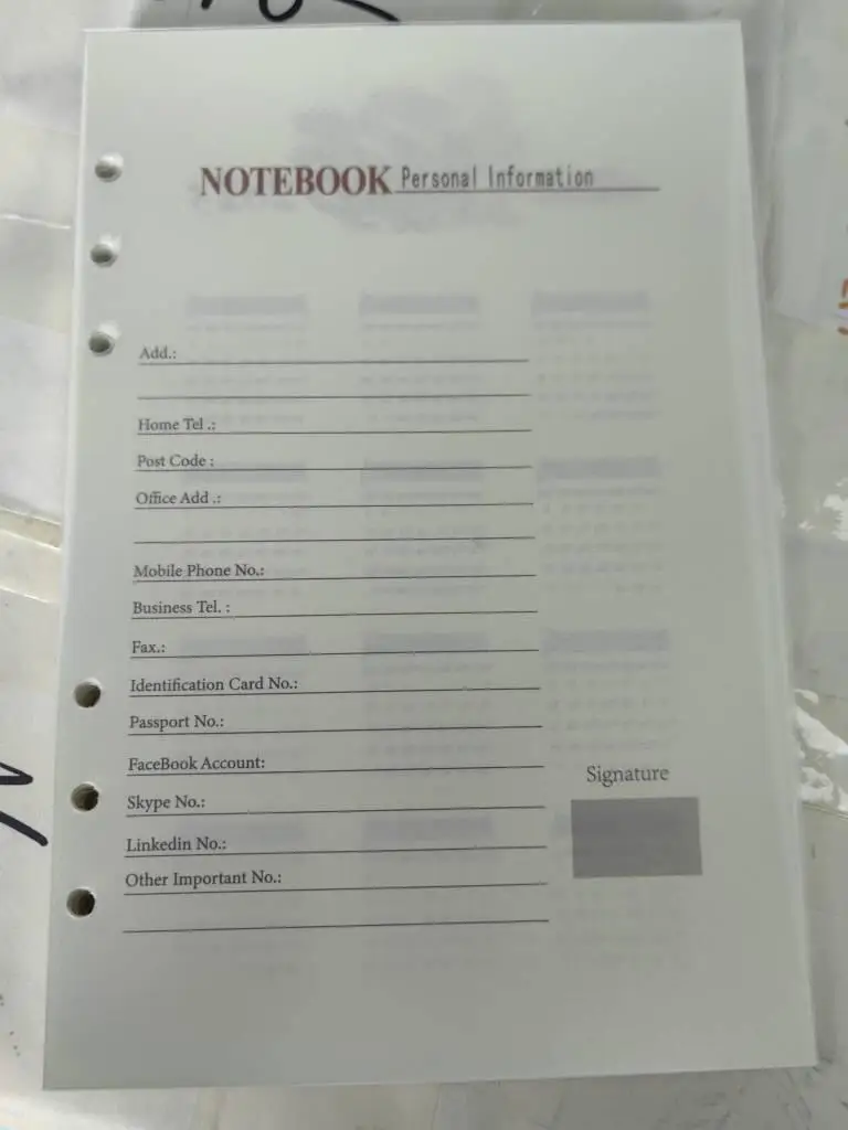 A5 80 sheets AI Smart Notebook Papers for Note Book OCR Digital Pen Sync Pen 3 for Student Designer Paper