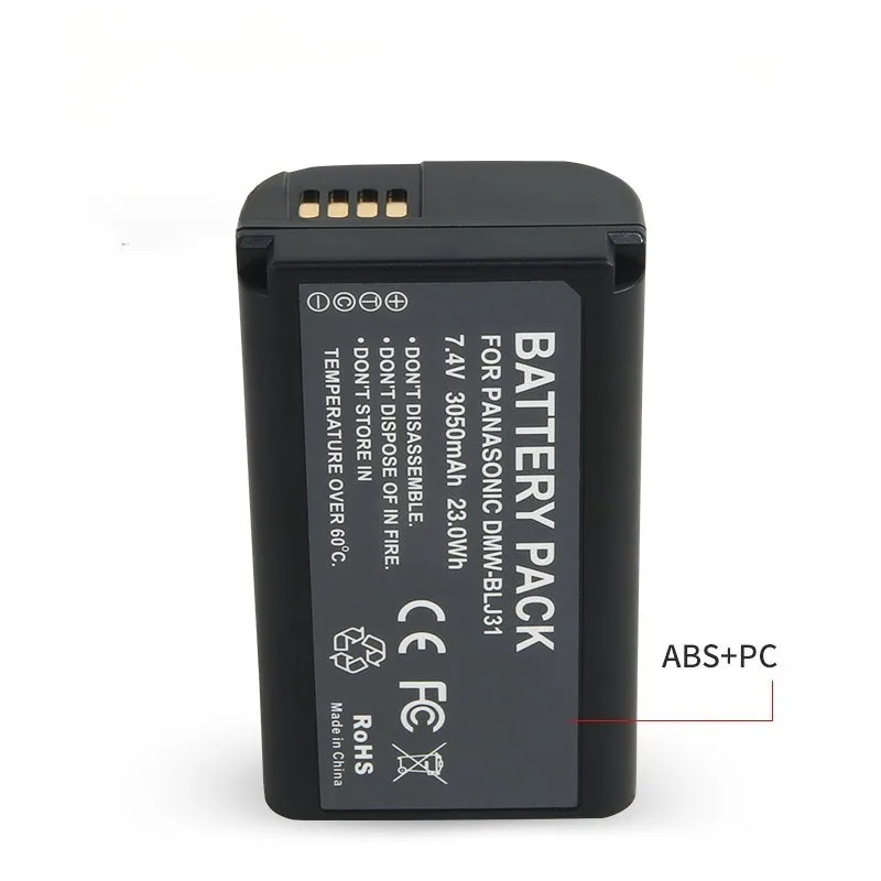 DMW-BLJ31GK バッテリー 3050mAh パナソニック Lumix S1/S1R/S1H フルフレームミラーレスカメラ DC-S1 DC-S1R DC-S1H バッテリーに適しています