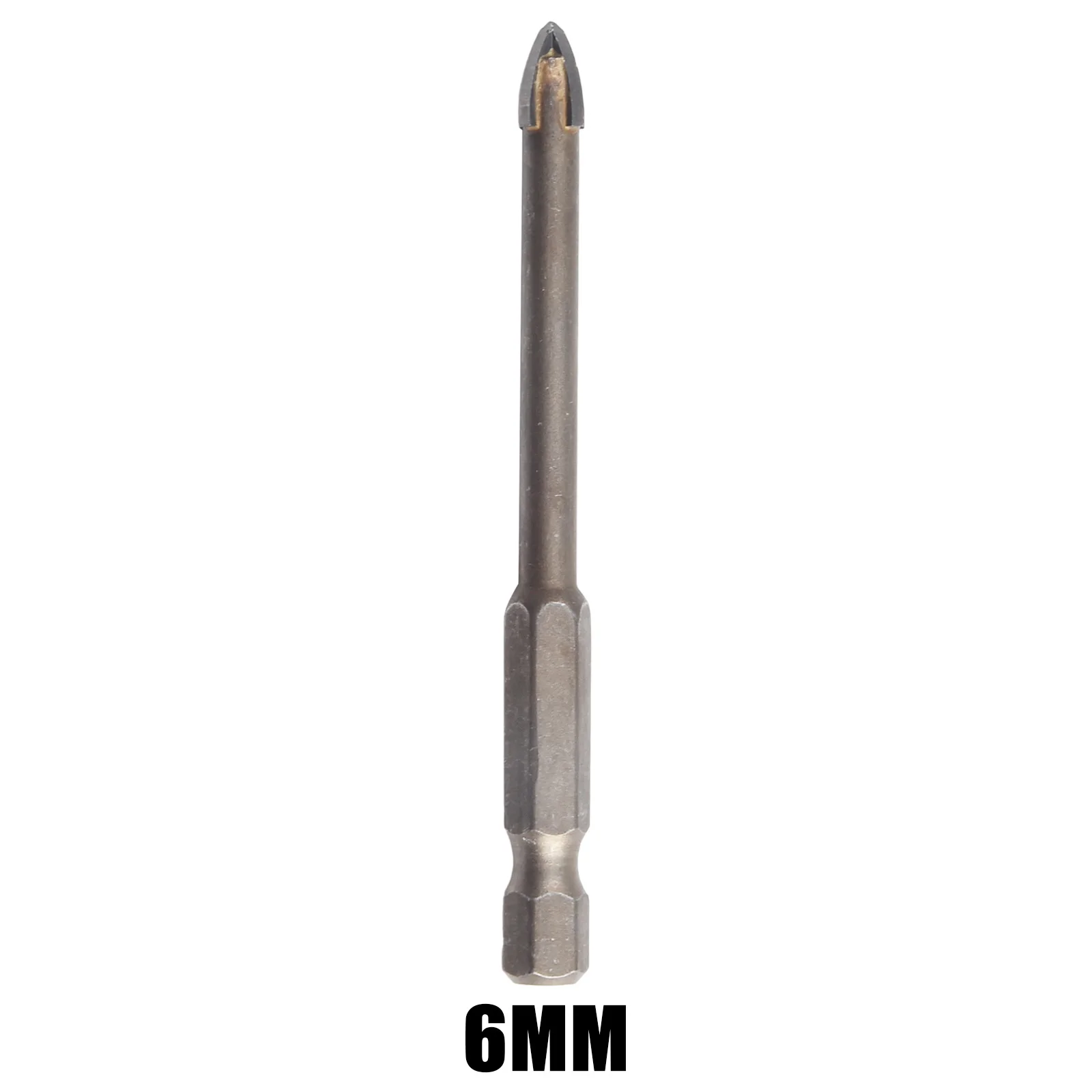 3/4/5/6/8/10/12mm Set di punte da trapano esagonali incrociate punta da trapano in metallo di vetro s apri fori in calcestruzzo trapano a triangolo utensili elettrici