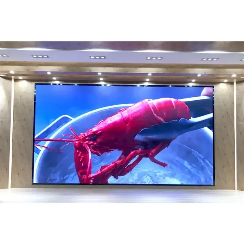 Layar LED Tahan Air Kustom Pasokan Langsung Pabrik P4 HD Layar Warna Penuh Dalam Ruangan Dapat Disesuaikan