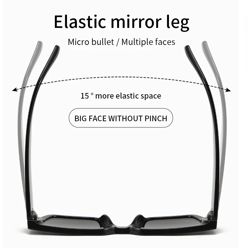 1 par de óculos de sol quadrados com armação pequena impressa moda feminina óculos de sol modelo ao ar livre óculos posando