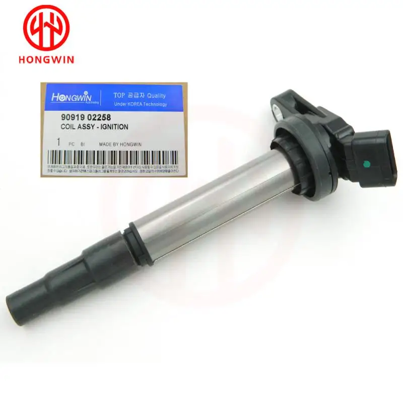90919-02258 Set Of 4pcs New Ignition Coils Denso For Toyota Corolla ZRE152 Prius Matrix 2009 Scion IM xD 1.8L C-HR 90919 02258