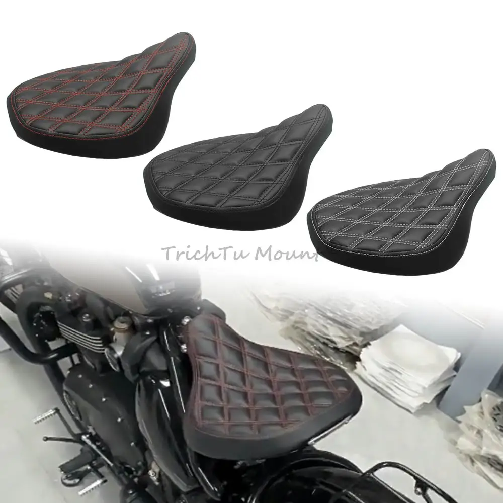 

Motorcycle Driver Seat Pad 1 Pcs Fits For Triumph Bonneville Bobber 2017-2025 Black Models 2018-2020 Black/Black Red/Black White