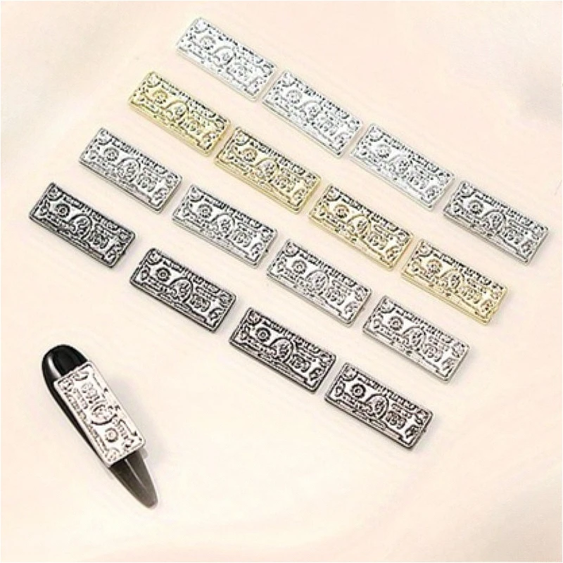 

50 шт., ювелирные изделия для дизайна ногтей в форме доллара США, сплав, имитация банкнот, металлический чехол для телефона «сделай сам», шпилька, серьги, аксессуары для ногтей «сделай сам»