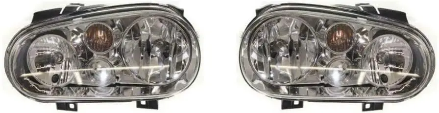 

Для Volkswagen Cabrio 1999-2002 годов фара со стороны водителя и пассажира с лампами VW2502113 VW2503113 заменяет 1J0 941 017 B, 1J0 941