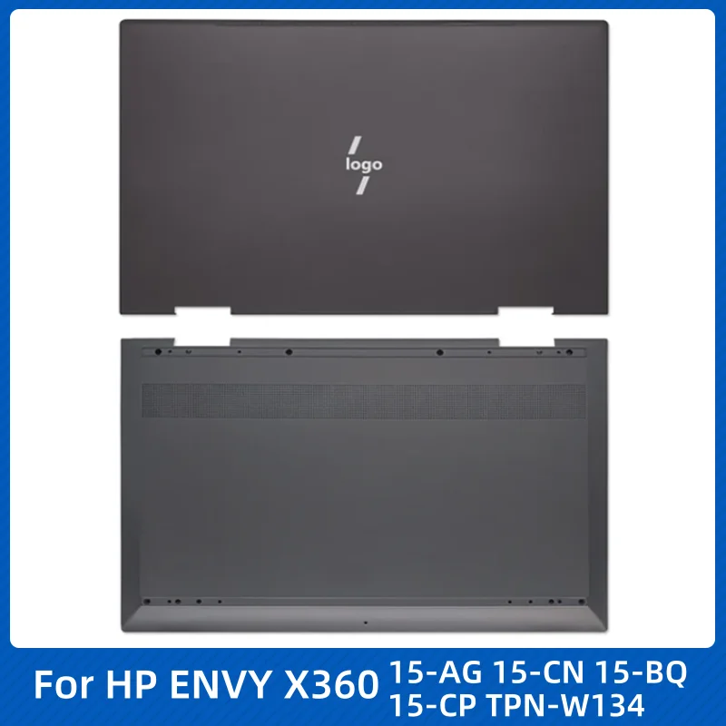 For HP ENVY X360 15-AG 15-CN 15M-CN 15-BQ 15-CP TPN-W134 New Laptop LCD Back Cover Bottom Case Top Lid Keyboard Computer Casing