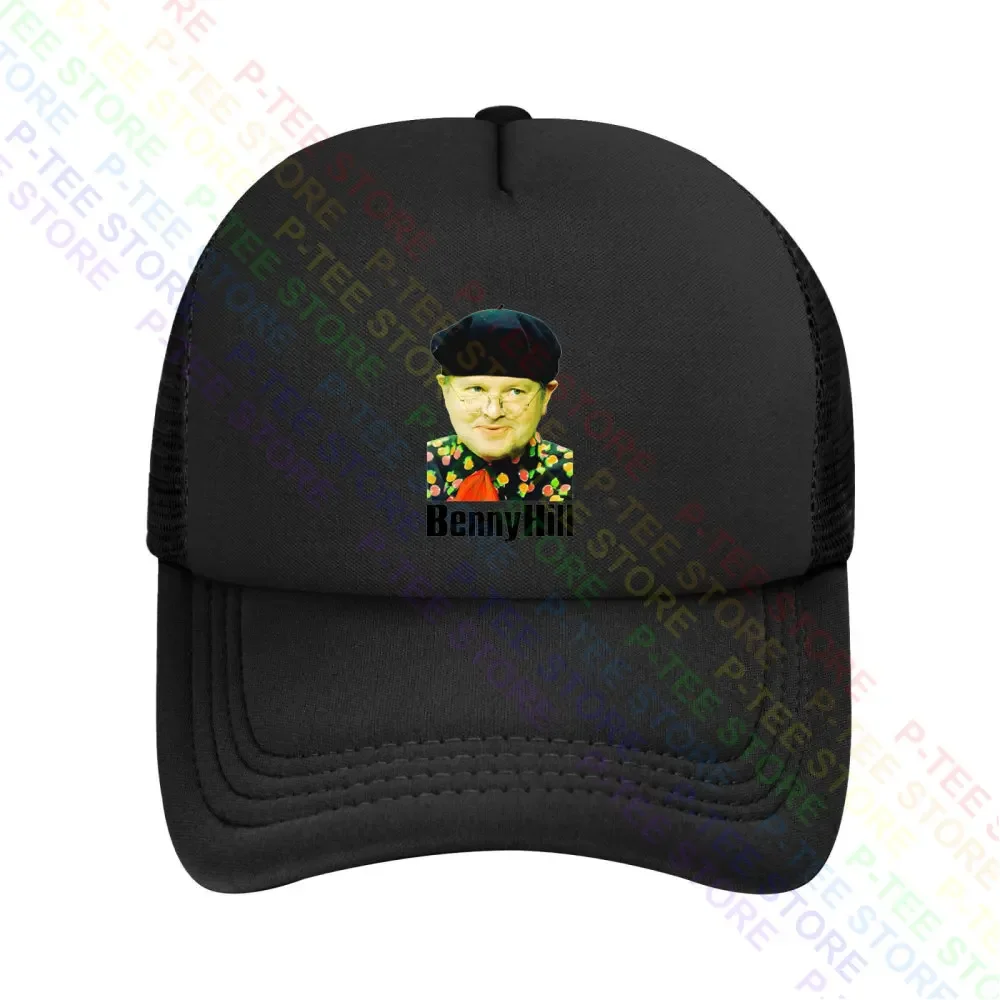 قبعة بيسبول محبوكة من Benny Hill ، قبعة دلو ، فيلم Alan Hawthorn ، قبعات Snapback ، Ver 10