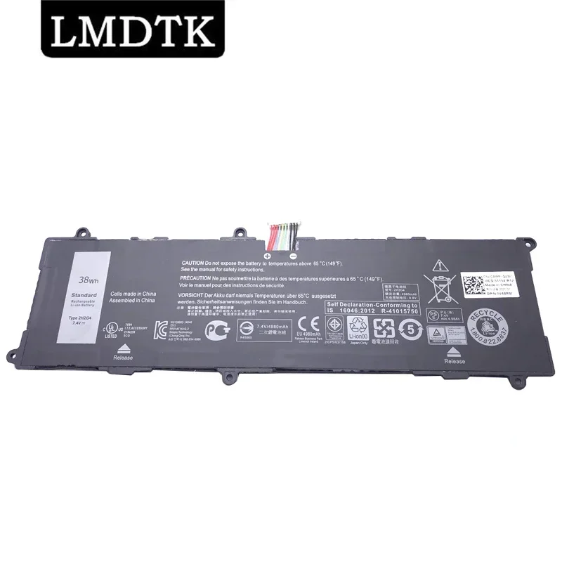 

LMDTK Новый 2H2G4 Аккумулятор для ноутбука DELL Venue 11 Pro 7140 21CP5/63/105 2217-2548 7,4 в 38 Вт/ч