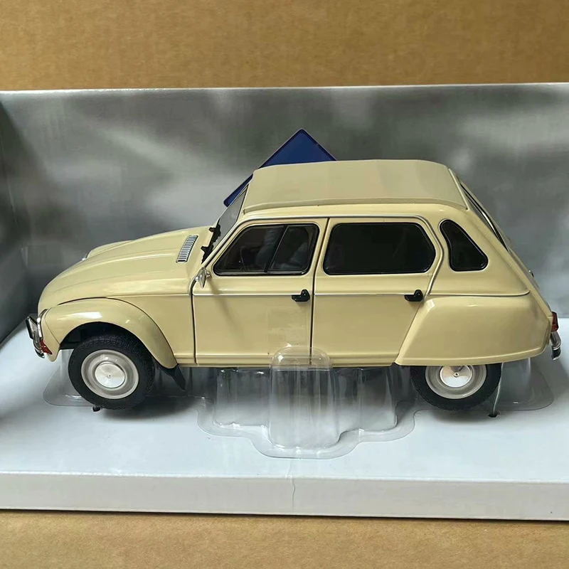 SOLIDO 1:18 CITROEN DYANE 6 Simulation Alloy Car Model Diecast Toy Collectible Ornaments