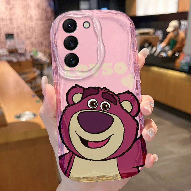 Disney Lotso Wave Case for Samsung Galaxy S24 S23 S22 S21 Ultra Plus S20 FE A73 A72 A71 A55 A54 5G A53 A52 A51 4G A50S A50 Cover image 3
