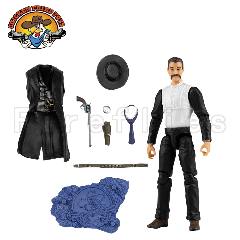 1/18 3,75 Zoll Huhn gebratenes Spielzeug Action figur Cent Roman Legenden moderne Texas Ranger Anime Sammlung Modell Spielzeug versand kostenfrei