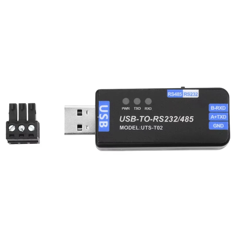 USB To RS485/RS232 Communication Module Bidirectional Half-Duplex Serial Line Converter Communication Module