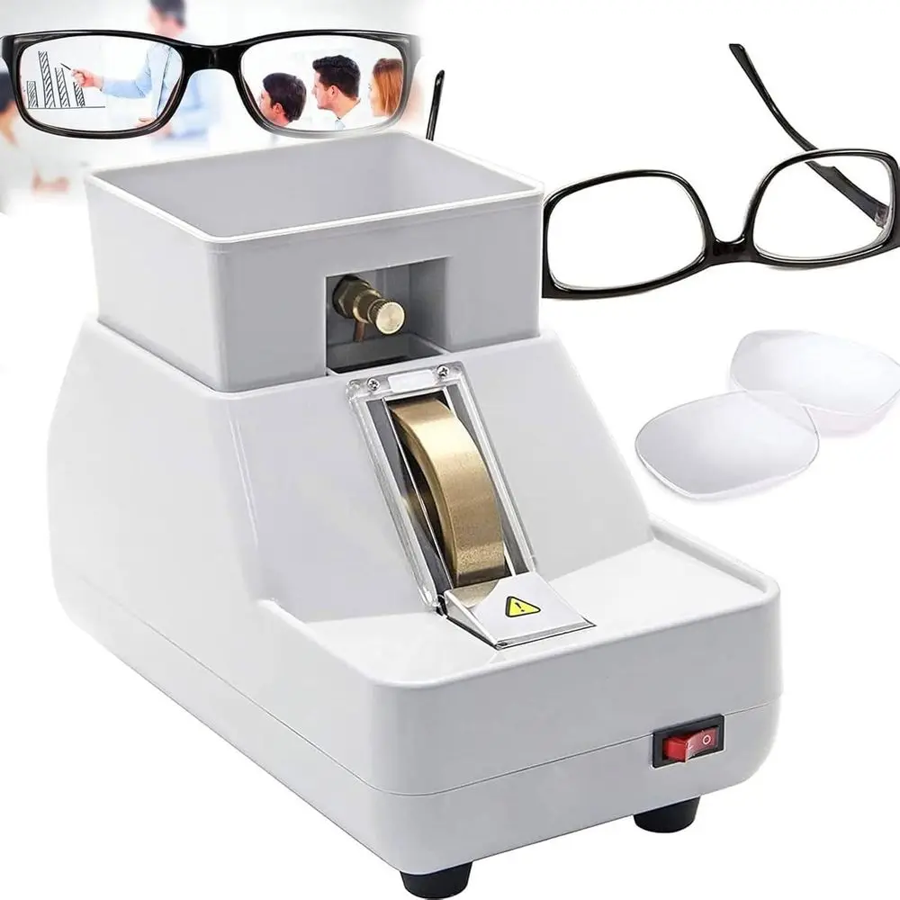 

Single Wheel Optical Lens Edger with DC Motor for Rough, Fine Grinding and V-Grooving