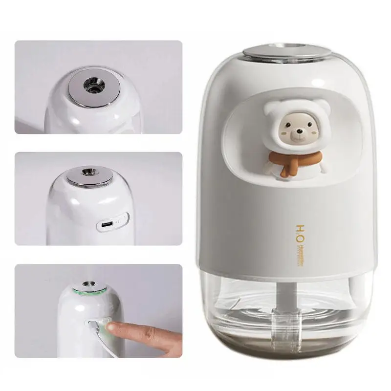 Aroma Diffuser Humidifier Desktop Humidifier Diffuser Portable Aromatherapy Fragrant Oil Humidifier Vaporizer For Bathroom