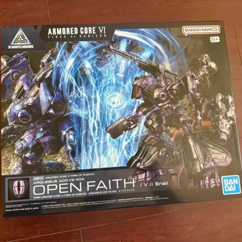 In Stock 30mm Armored Core Vi Fires Of Rubicon Arquebus Add Ve-40a Open Faith Movable Assembly Model Toys Gifts Figure