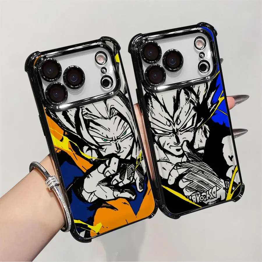 

Vegetas Gokus Plating Phone Case For Huawei Honor x8d X5c X7d Magic7 400 X9d X6c X8c X5b X9a X8b Pro Lite 4G 5G Anti Fall Airbag